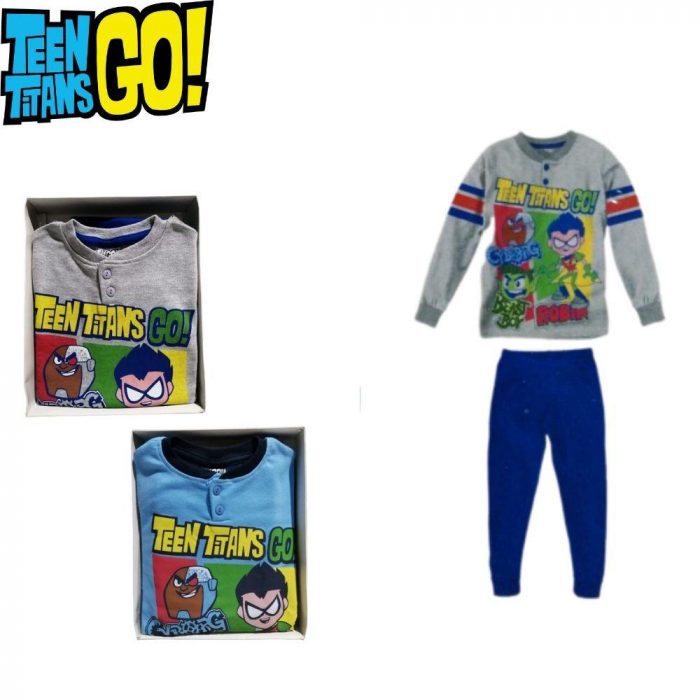 PIGIAMA TEEN TITANS GO INTERLOCK