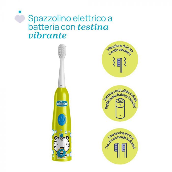 SPAZZOLINO ELETTRICO TIGRE 3