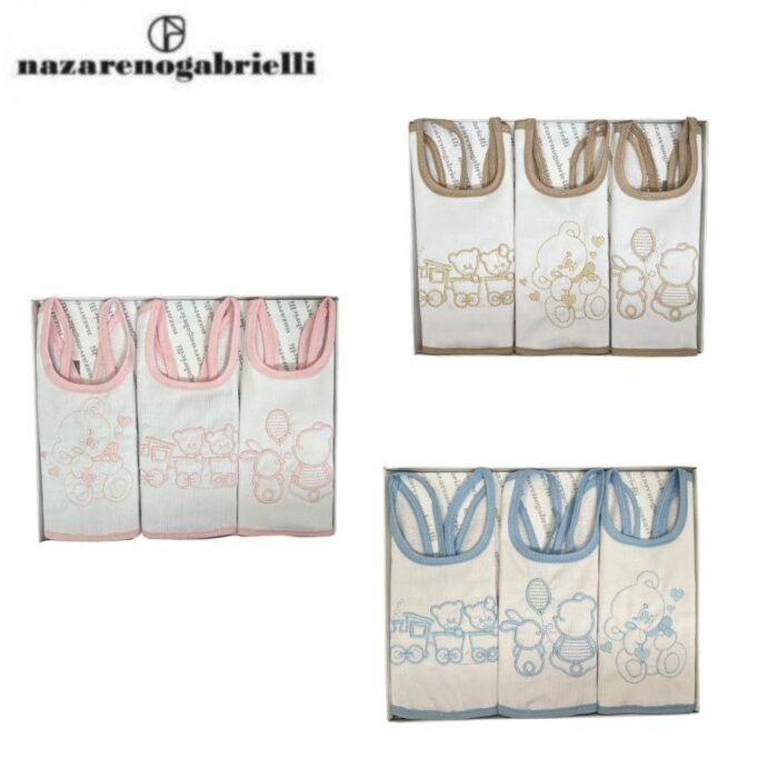 CONFEZIONE 3 BAVETTE