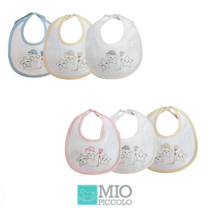 CONFEZIONE BAVETTE 6PZ CINIGLIA