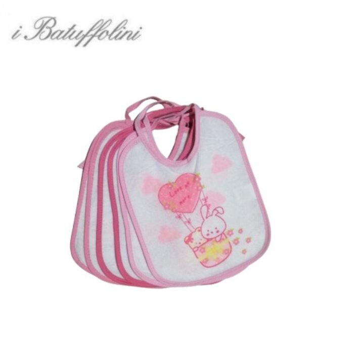 BAVETTE MEDIE COTONE -PVC