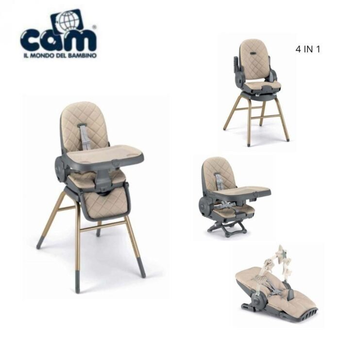 SEGGIOLONE ORIGINAL 4IN1 BEIGE ROMBO