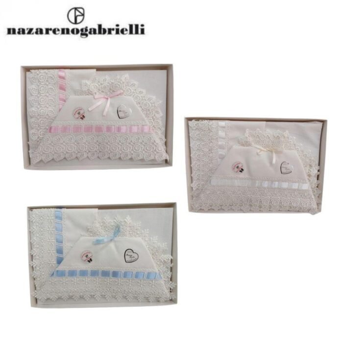 COPPIA CULLA COTONE MACRAME.