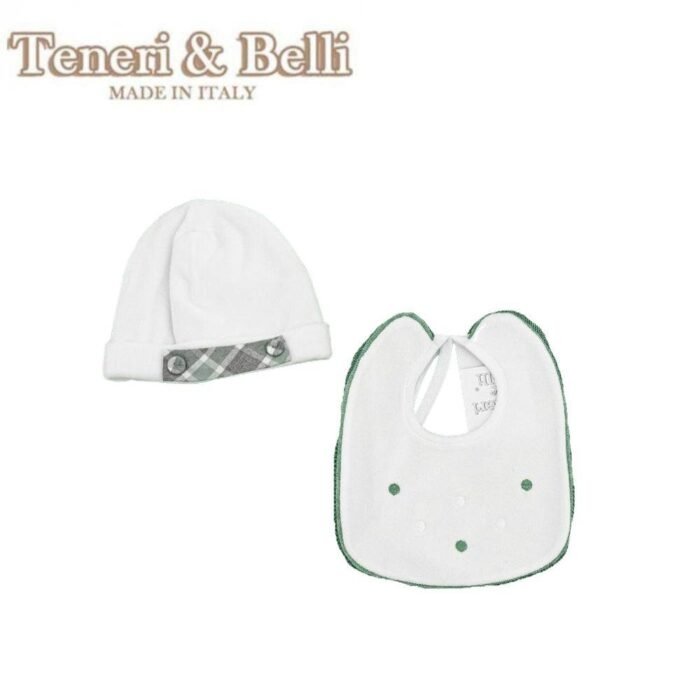 COORDINATO CAPPELLINO DI BAVETTA