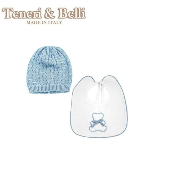 COORDINATO CAPPELLINO E BAVETTA