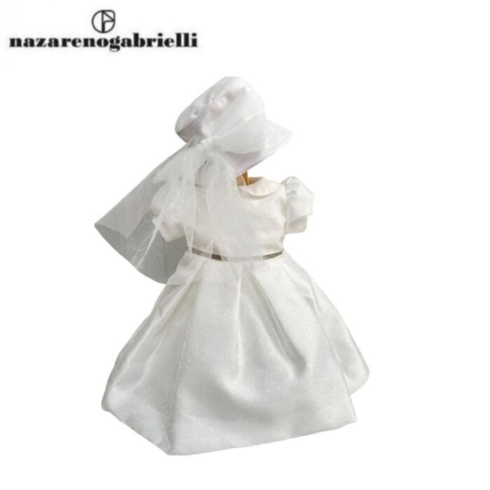 VESTINA BATTESIMALE CON CAPPELLO 100 PL