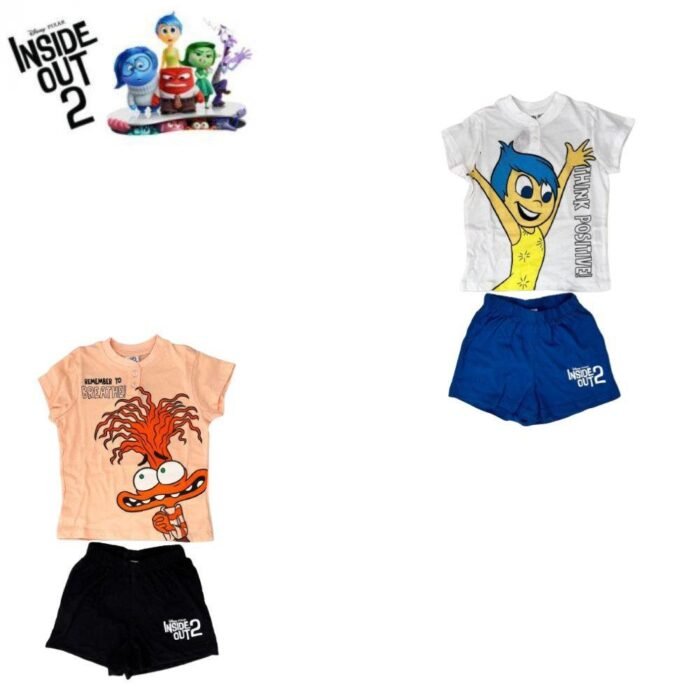 PIGIAMA CORTO GIRL INSIDE OUT