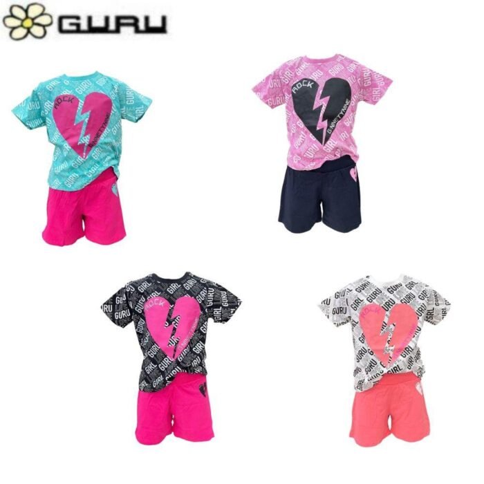 COMPLETO RAGAZZA 100 COTONE