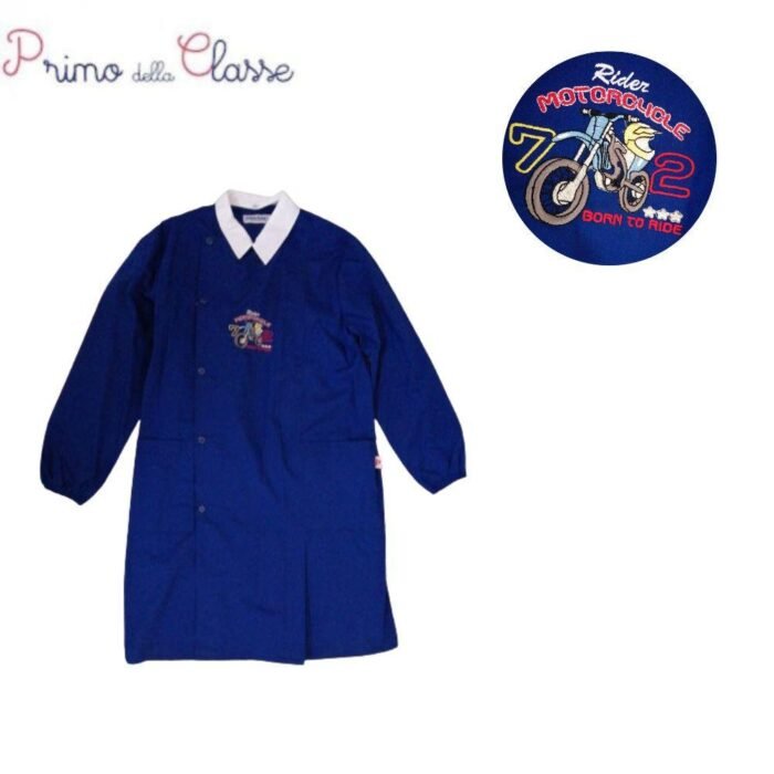 GREMBIULE SCUOLA RICAMATO