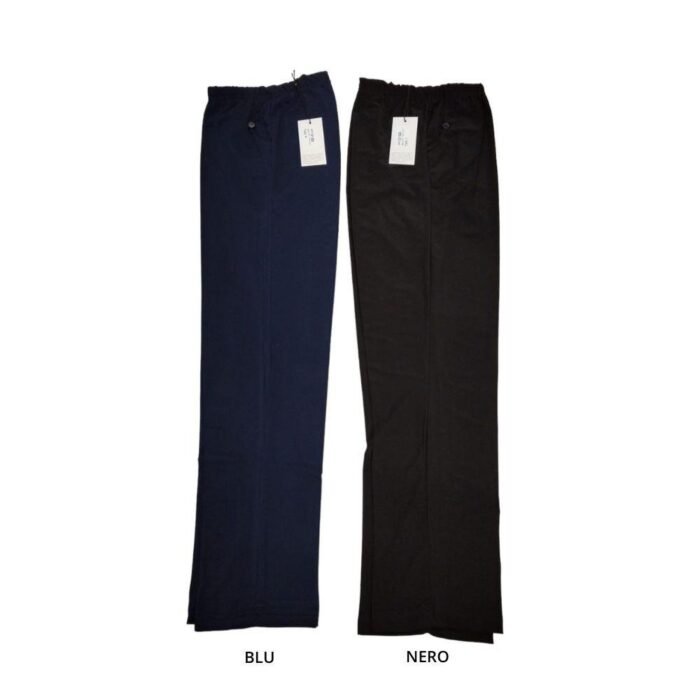 PANTALONE DONNA TASCA BOTTONE