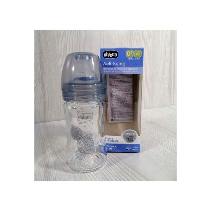 BIBERON VETRO UNI 150 LENTO SI NEUTRO