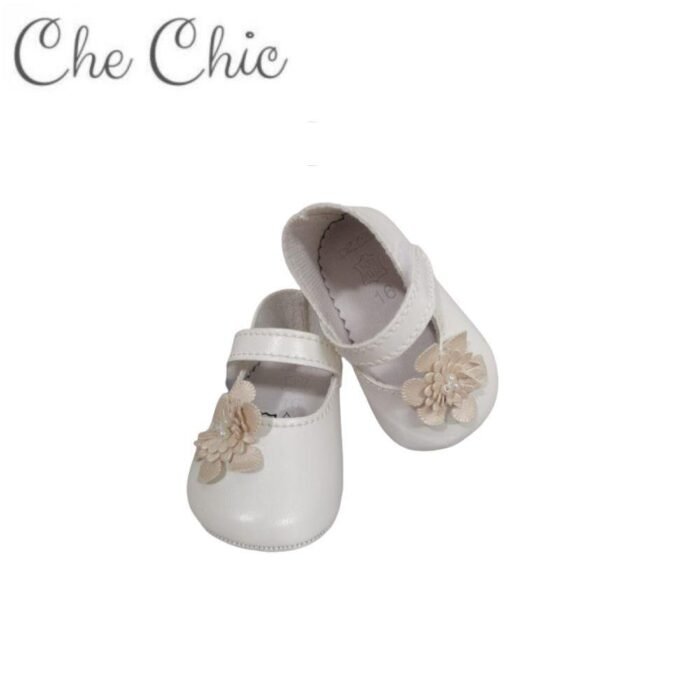 BALLERINA IN SEMILPELLE CON APPLICAZIONE