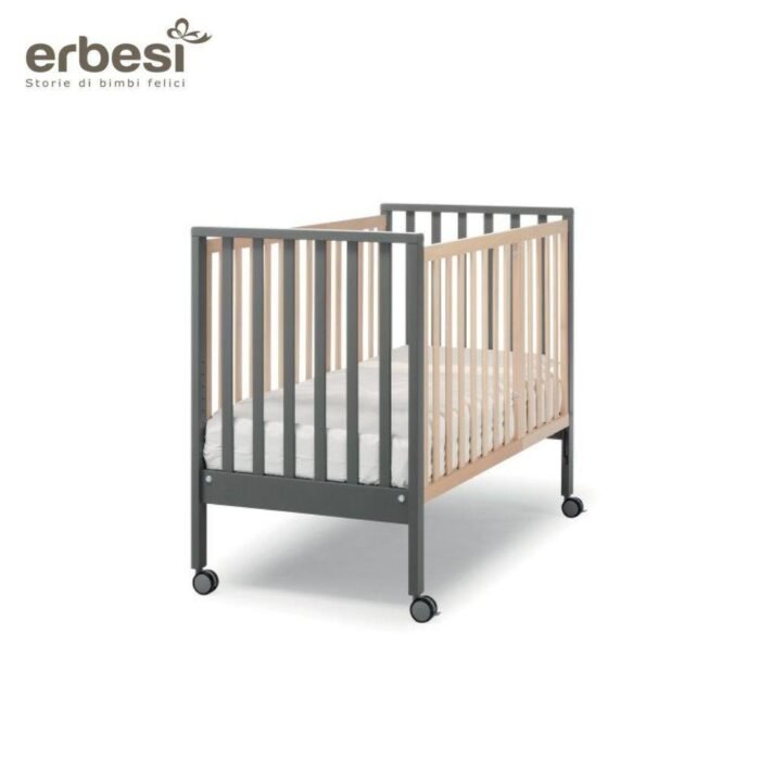 SET LETTINO+ PIUM+MATER-BIANCO-ORSETTI TITANIO