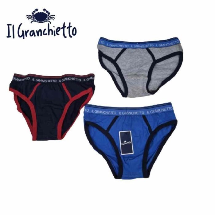 TRIPACK SLIP BAMBINO 100 COTONE