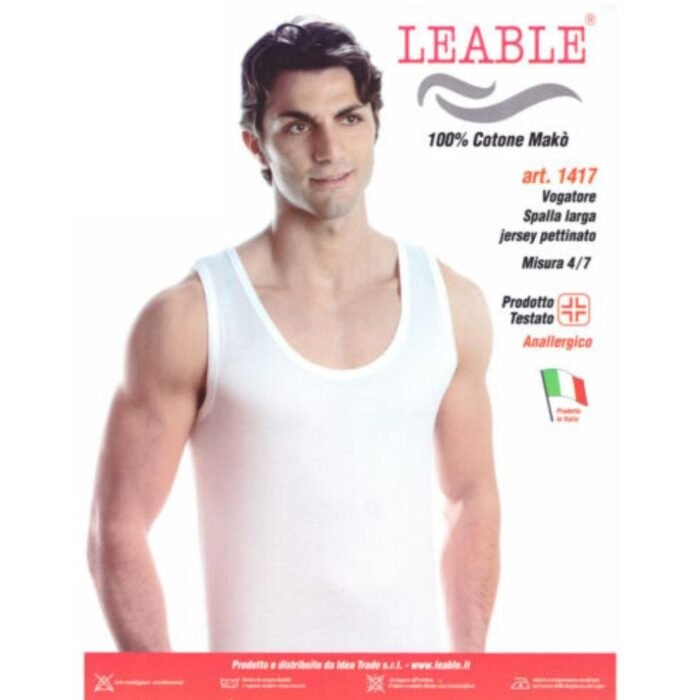 CANOTTA UOMO OVER COTONE 8-9