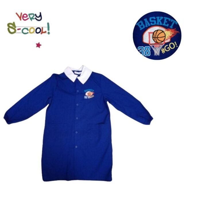 GREMBIULE SCUOLA RICAMATO