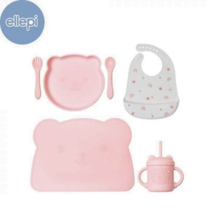 SET PAPPA SILICONE ROSA