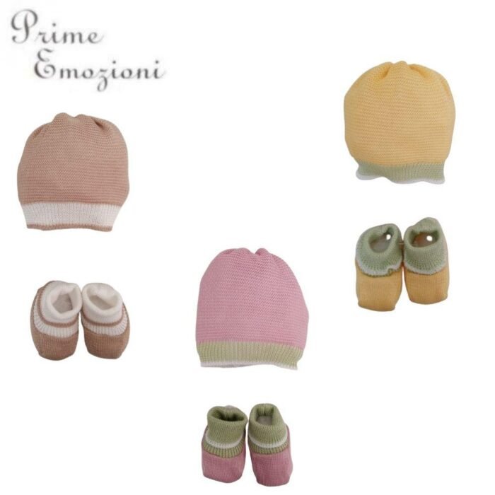 SET CAPP+SCARPETTA  MAGLIA 100 CO