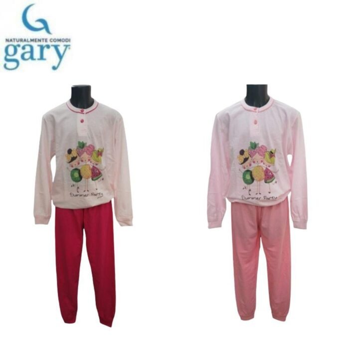 PIGIAMA ML JERSEY 100 COTONE