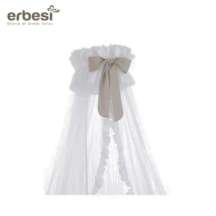 VELO TATO BIANCO TORTORA