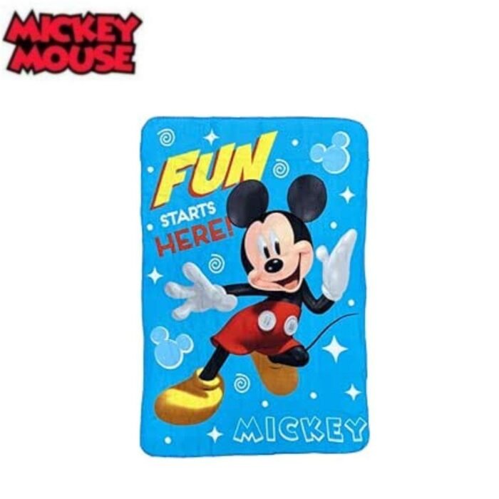 PLAID MICKEY 100X140CM.