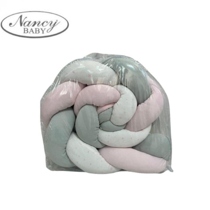 TRECCIA NEONATO GRIGIO-ROSA 167X18