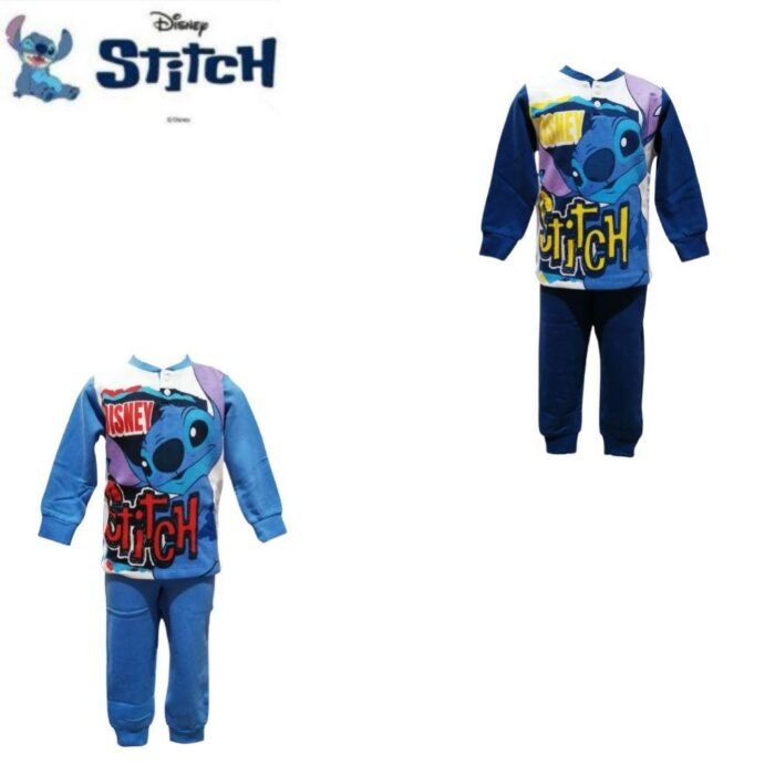 PIGIAMA L FELPA STITCH