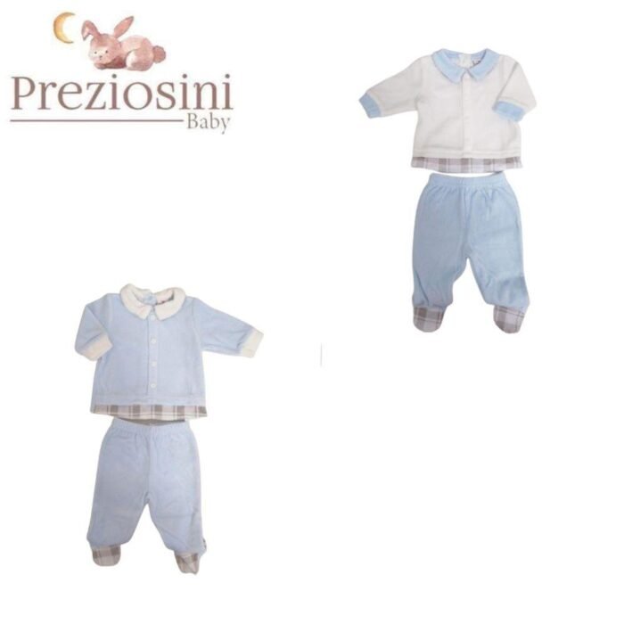 COMPLETO CLINICO CINIGLIA RICAMATO 75 CO 20 PL