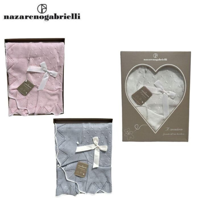 SCIALLE CULLA IN FILO DI COTONE 90X118