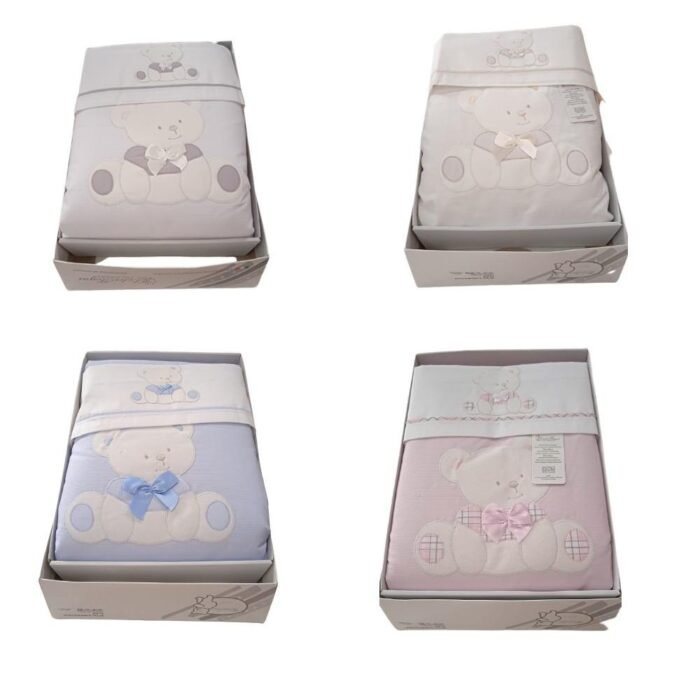 COORDINATO LETTINO 6PZ 100 COTONE