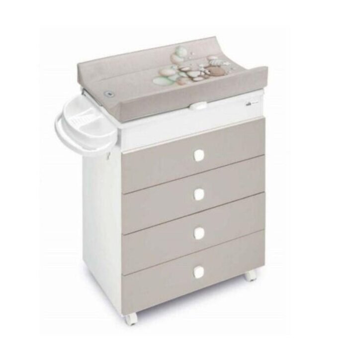 CASSETTIERA ASIA BIANCA+CASSETTO