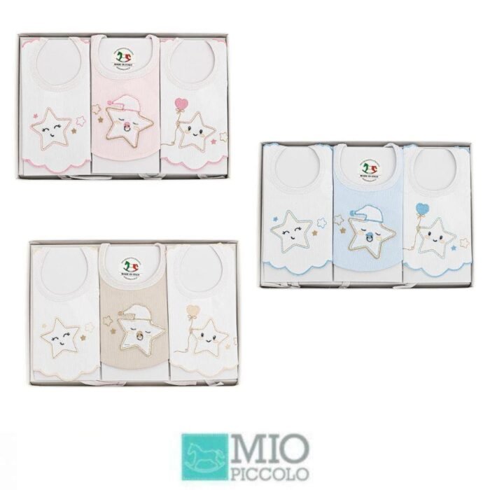 TRIS BAVETTE 100 COTONE