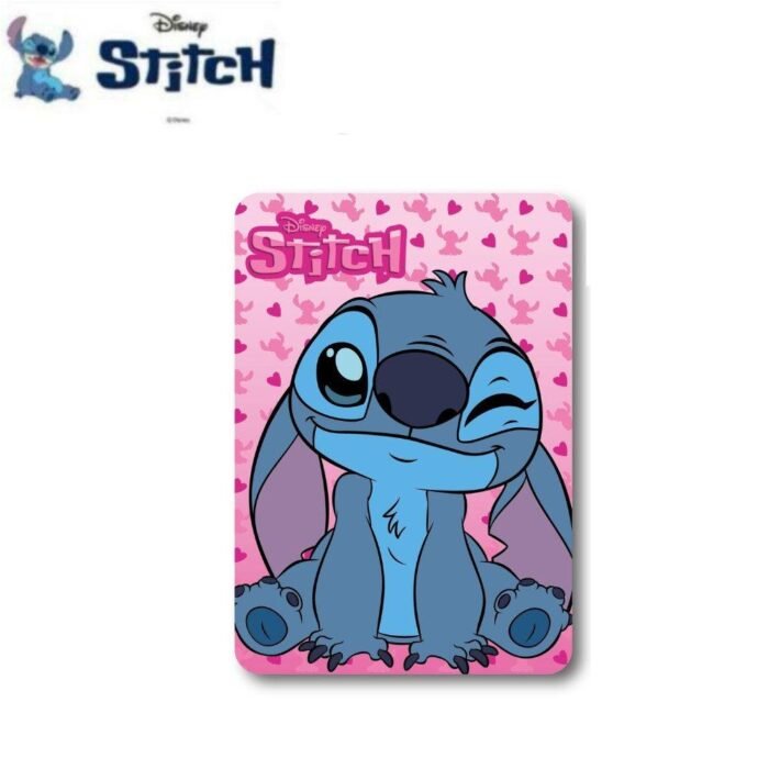 PLAID LILLO E STITCH GIRL WDY. 100X140CM.