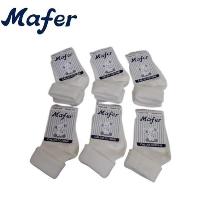 CALZA CORTA NEONATO 80 CO 18 PA 2 EA