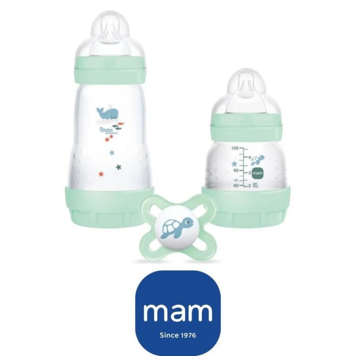 SET 2 BIBERON + SUCCHIETTO  MASCHIO