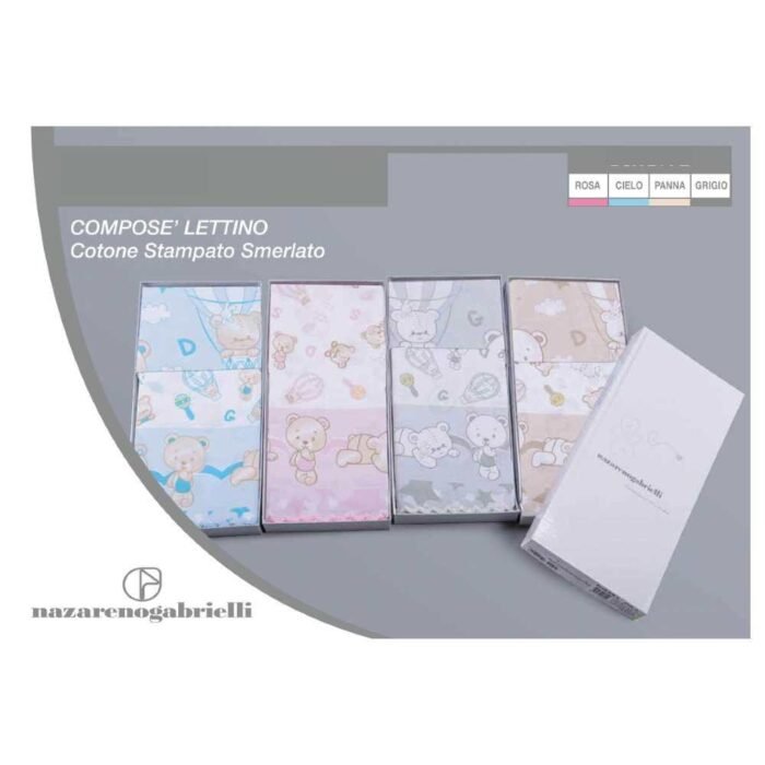 COPPIA LETTINO 100 COTONE