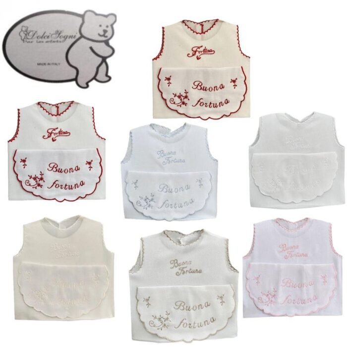 SET 2 PZ CAMICIA E BAVETTA