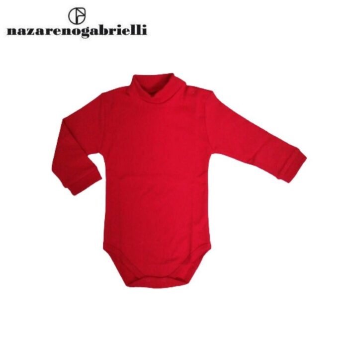 BODY LUPETTO ROSSO C/COTONE