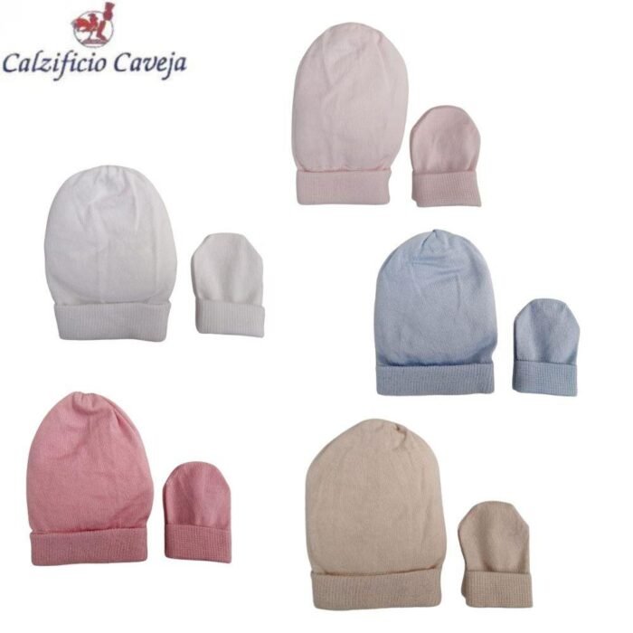 SET CAPPELLINO+GUANTI COTONE