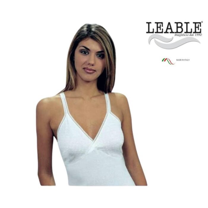 CANOTTA DONNA COTONE 4-6