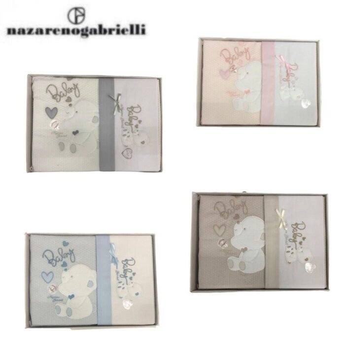 COORDINATO CULLA 4 PZ PIQUET