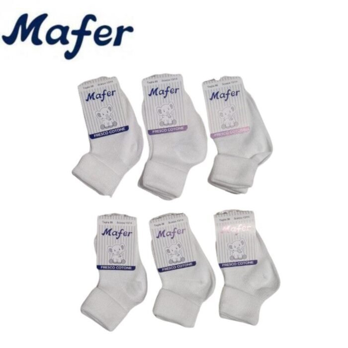 CALZA CORTA BABY 80 COT 20 PA