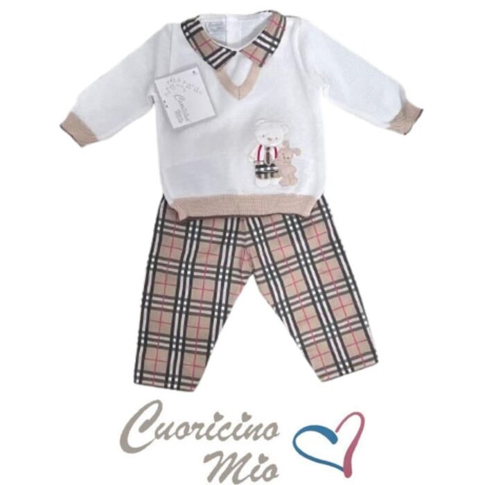 FINTO COMPLETO ORSETTO CON CRAVATTA