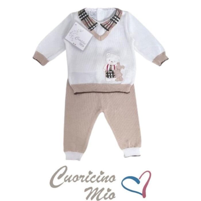 FINTO COMPLETO ORSETTO CON CRAVATTA