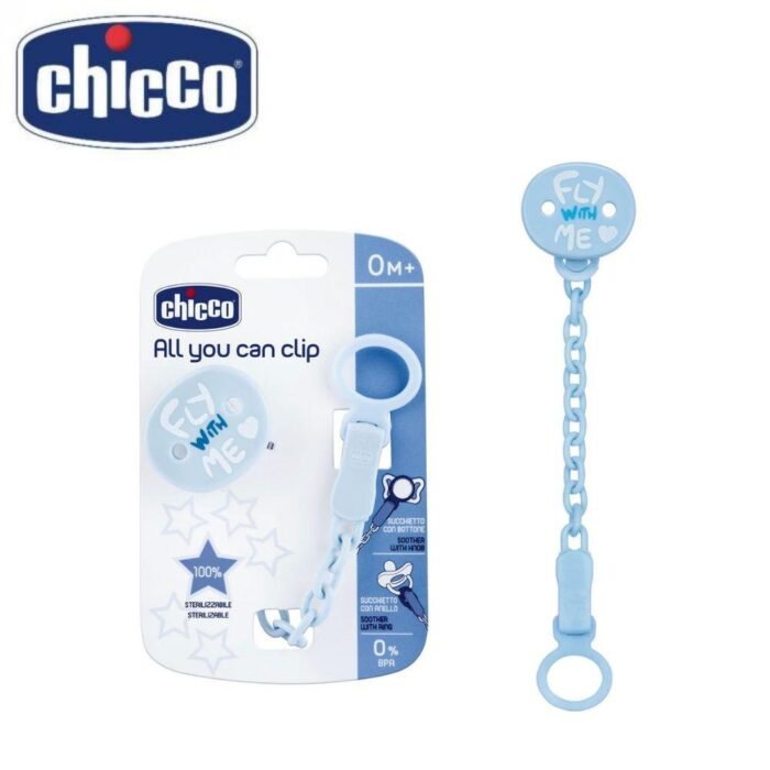 EASYCLIP ADATTABILE CON CATENELLA AZZURRO