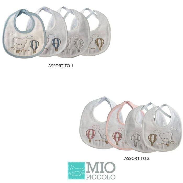 CONFEZIONE BAVETTE 6PZ CINIGLIA