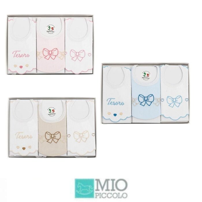 TRIS BAVETTE 100 COTONE