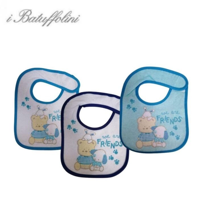 BAVETTE CON STRAPPO COT-PVC