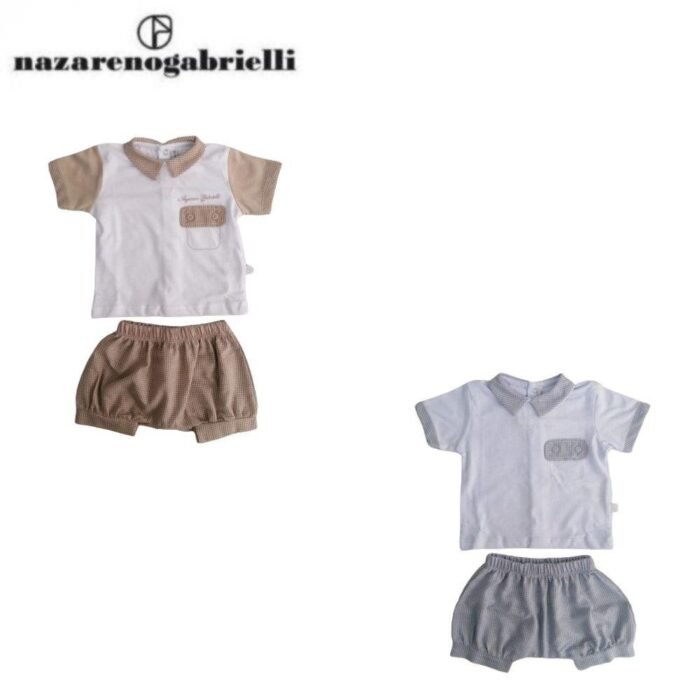 COMPLETINO 2 PZ MASCHIETTO 100 COTONE