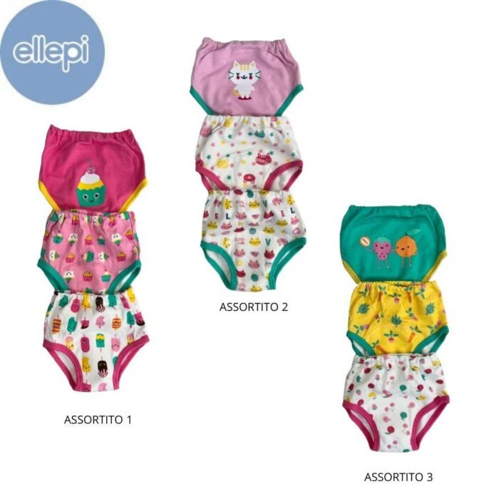 TRIS MUTANDINA COTONE